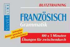 Blitztraining Französisch Grammatik