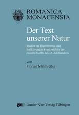 Der Text unserer Natur