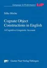 Cognate Object Constructions in English