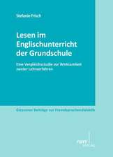 Lesen im Englischunterricht der Grundschule