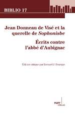 Jean Donneau de Visé et la querelle de Sophonisbe