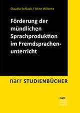 Förderung der mündlichen Sprachproduktion im Fremdsprachenunterricht