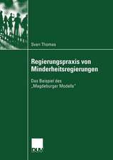 Regierungspraxis von Minderheitsregierungen