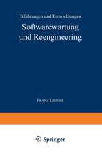 Softwarewartung und Reengineering: Erfahrungen und Entwicklungen