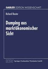 Dumping aus marktökonomischer Sicht