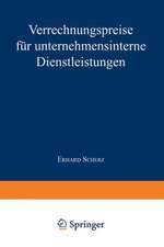 Verrechnungspreise für unternehmensinterne Dienstleistungen