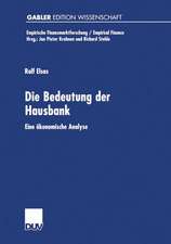 Die Bedeutung der Hausbank: Eine ökonomische Analyse