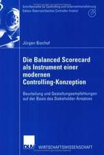 Die Balanced Scorecard als Instrument einer modernen Controlling-Konzeption