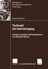 Tarifwahl bei Internetzugang: Existenz, Ursachen und Konsequenzen von Tarifwahl-Biases