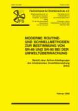 Moderne Routine- und Schnellmethoden zur Bestimmung von SR-89 und SR-90 bei der Umweltüberwachung