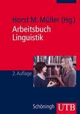 Arbeitsbuch Linguistik