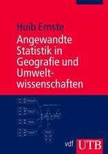 Angewandte Statistik in Geografie und Umweltwissenschaften