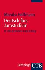 Deutsch fürs Jurastudium