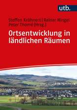 Ortsentwicklung in ländlichen Räumen