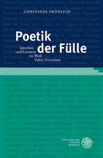 Poetik Der Fulle