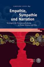 Empathie, Sympathie Und Narration