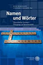 Namen und Wörter