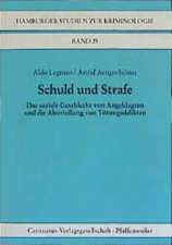 Schuld und Strafe