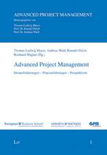 Advanced Project Management