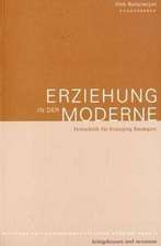 Erziehung in der Moderne