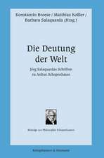 Die Deutung der Welt