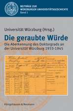 Die geraubte Würde