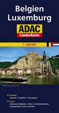 ADAC LänderKarte Belgien / Luxemburg 1 : 300 000