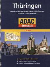 ADAC Stadtatlas Thüringen