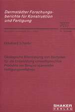 Ökologische Bilanzierung von Bauteilen für die Entwicklung umweltgerechter Produkte am Beispiel spanender Fertigungsverfahren