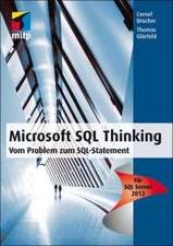 Microsoft SQL Thinking