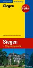 Falk Stadtplan Extra Standardfaltung Siegen 1 : 17 000