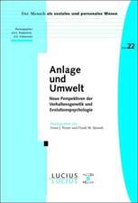 Anlage und Umwelt