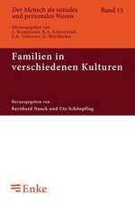 Familien in verschiedenen Kulturen