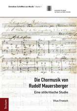 Die Chormusik von Rudolf Mauersberger