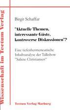 "Aktuelle Themen, Interessante G Ste, Kontroverse Diskussionen"?: Femme de Lettres - Homme de Lettres