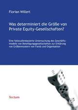 Was determiniert die Grösse von Private Equity-Gesellschaften?