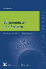 Bürgermeister und Steuern