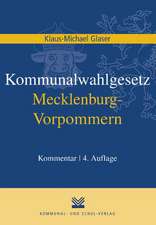 Landes- und Kommunalwahlrecht Mecklenburg-Vorpommern