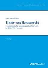 Pabst, H: Staats- und Europarecht