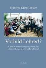 Vorbild Lehrer!?