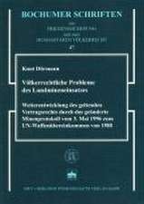 Völkerrechtliche Probleme des Landmineneinsatzes