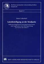 Laienbeteiligung an der Strafjustiz