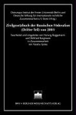 Zivilgesetzbuch der Russischen Föderation. Dritter Teil von 2001