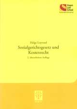 Loytved, H: Sozialgerichtsgesetz und Kostenrecht