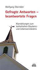 Gefragte Antworten - beantwortete Fragen