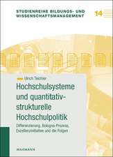 Hochschulsysteme und quantitativ-strukturelle Hochschulpolitik