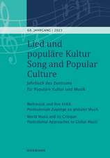 Lied und populäre Kultur / Song and Popular Culture