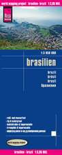 Reise Know-How Landkarte Brasilien 1 : 3 850 000