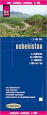 Reise Know-How Landkarte Usbekistan / Uzbekistan (1:1.000.000)