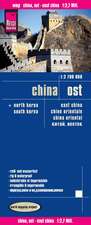 Reise Know-How Landkarte China, Ost 1 : 2.700.000